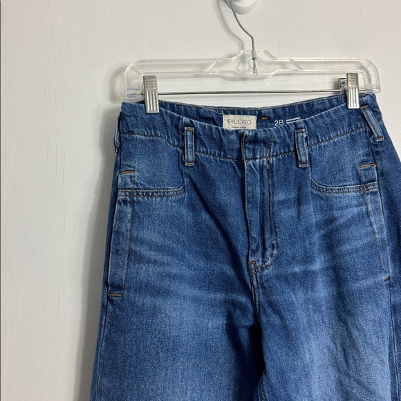 Anthropologie Pilcro Full-Length Relaxed Barrel Jeans Size 28 - Picture 6 of 11